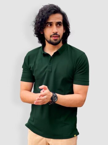 Lush Green Polo T-shirt